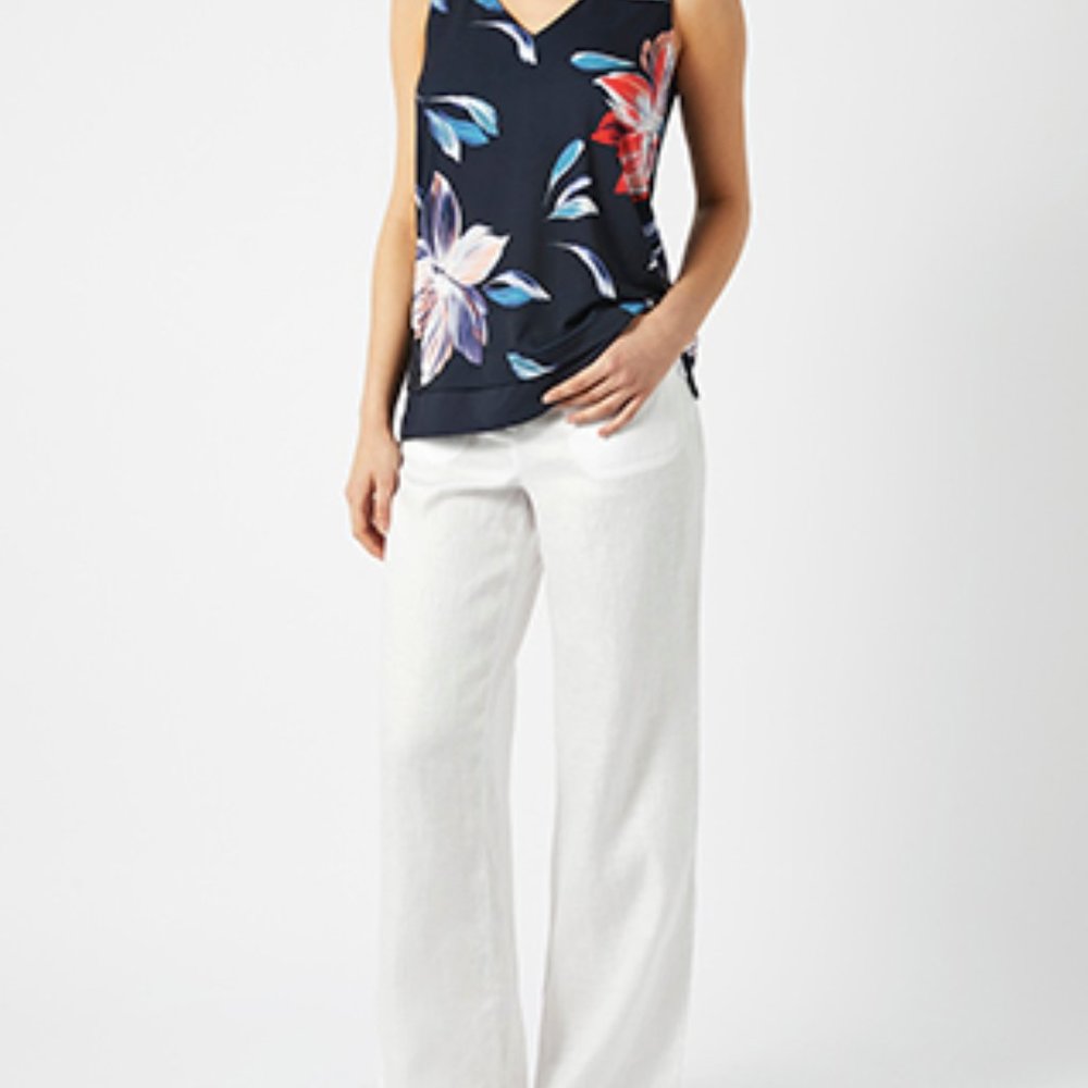 NWT Linen Pant Trousers (lined)